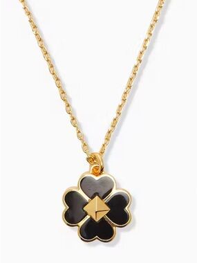 Spades and Studs Enamel Mini Pendent